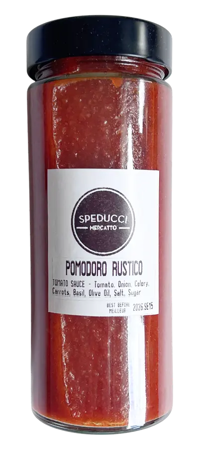 Jar of meat sauce